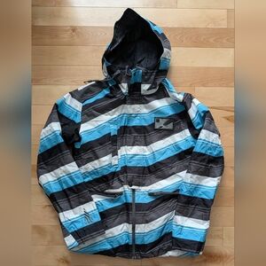 Burton Multicolor Striped Ski Jacket
